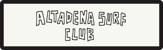 Altadena Surf Club Bumper Sticker