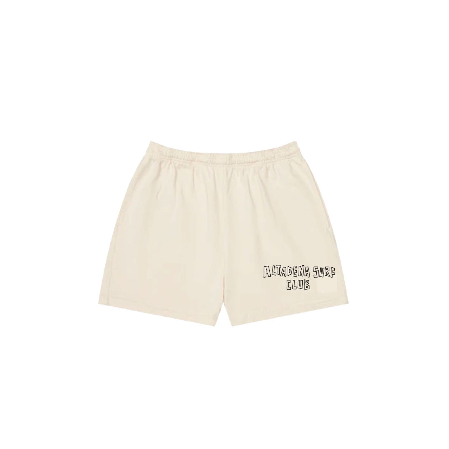 Altadena Surf Club Shorts, Cream